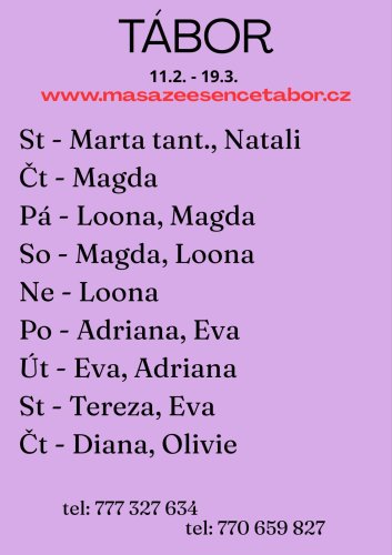 po-út 16.-17.3. Adriana